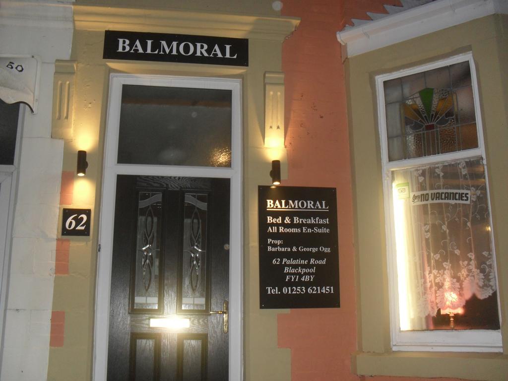 Balmoral Guest House Blackpool Exterior foto